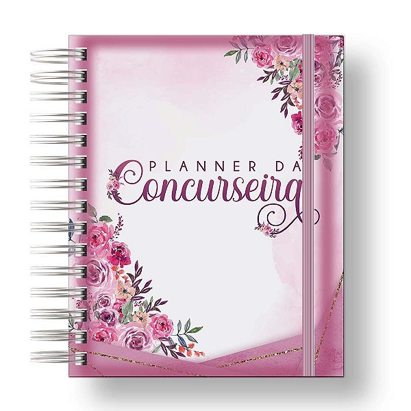 Planner da Concurseira -Flores