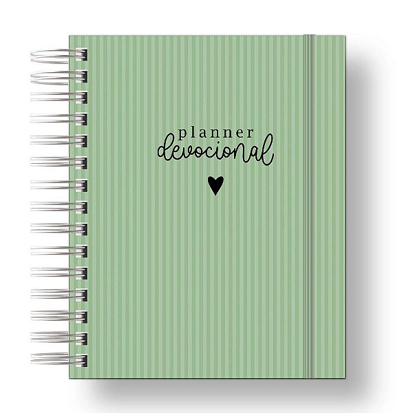 Caderno Devocional Feminino Verde