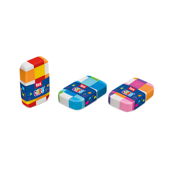 Borracha Cube – Cores Sortidas