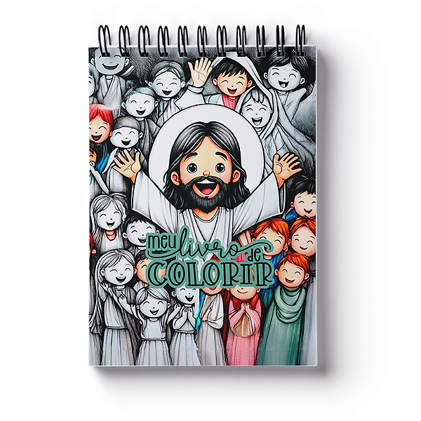 Livro de Colorir Com Jesus