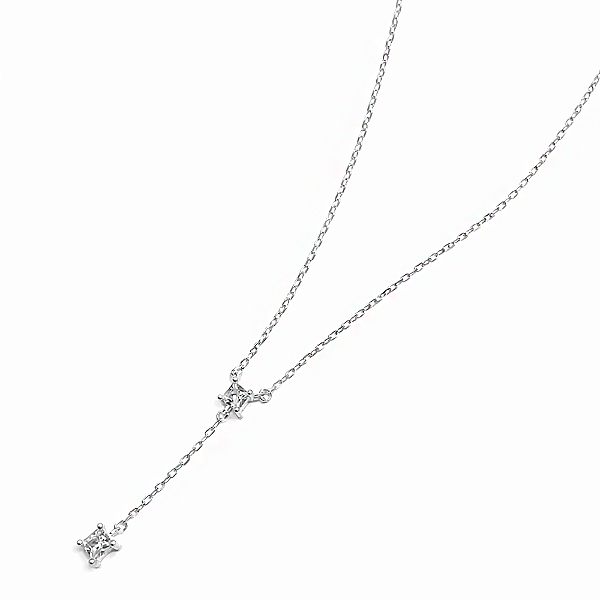 Colar Gravatinha Mini Pontos de Luz em Prata 925