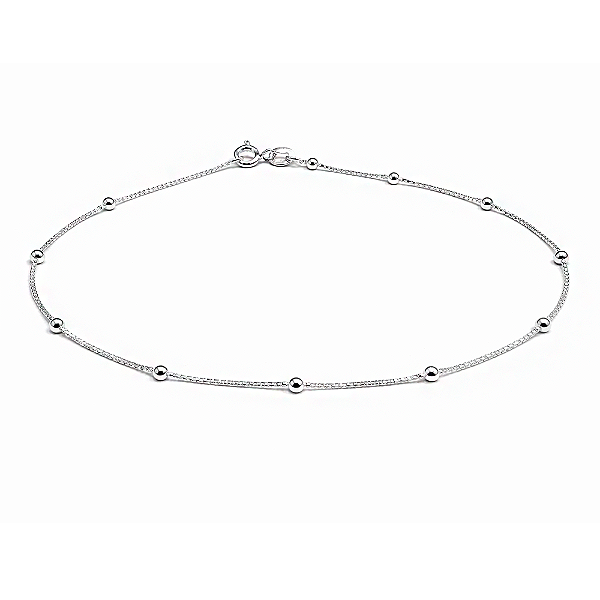 Pulseira Mini Esferas em Prata 925