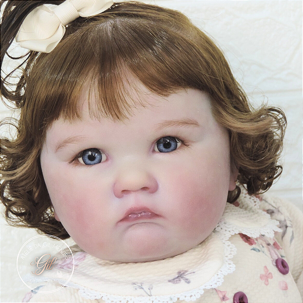 Bebê reborn kit Nova Charlotte