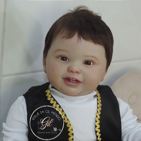 Bebê reborn kit Kodi