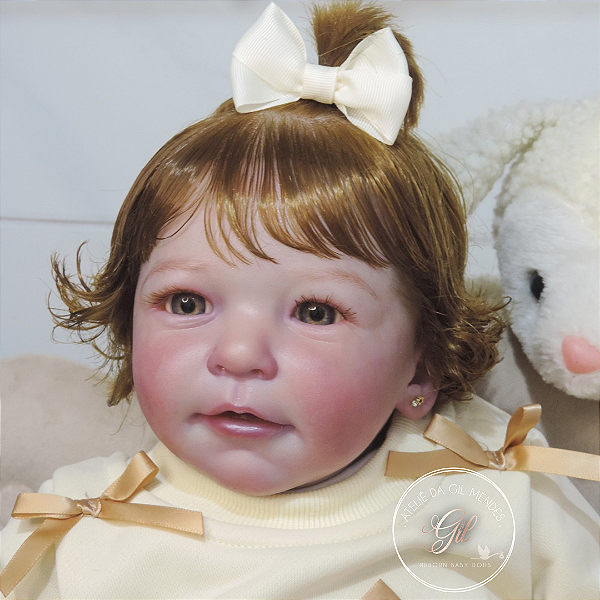 Bebê reborn kit Lisa Pronta entrega
