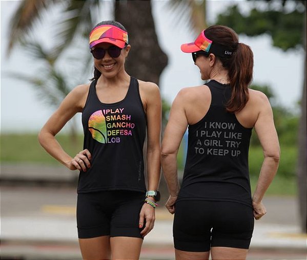 Camiseta Regata Beach Tennis Play Smash - Fast Pace