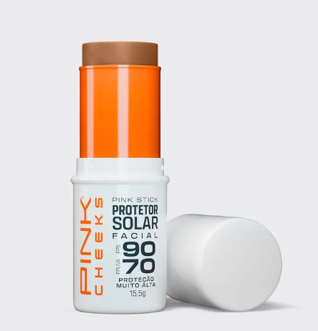 Protetor Solar Pink Stick 42 KM RIO - FPS 90/FPUVA 70