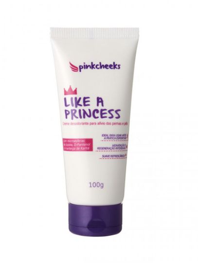 Like a Princess Creme Relaxante para Pernas e Pés 100g