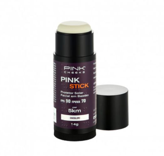 Protetor Solar Pink Stick 5 KM - FPS 90/FPUVA 70