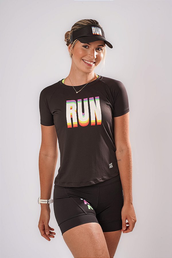 Camiseta Baby Look Fastpace ALL WE HAVE IS NOW - RUN