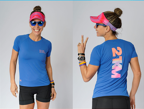 Camiseta Baby Look Fastpace 21 KM PRECIOSO