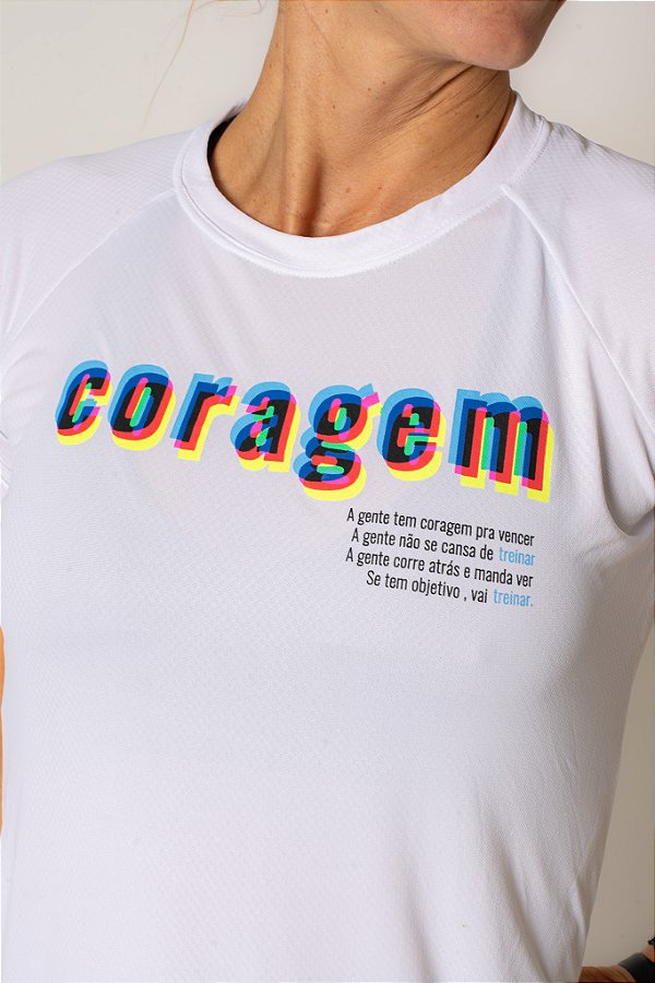 Camiseta Baby Look Fastpace Coragem