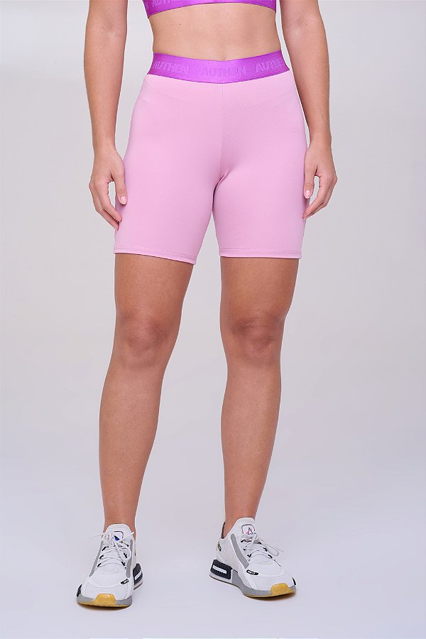 Bermuda Authen Essencial Run Bound 15 cm | Rose