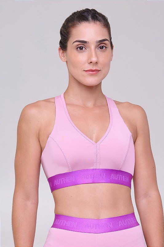 Top Authen Essencial Run Bound | Rose