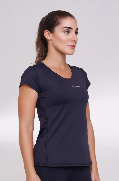 Camiseta Authen Keep Cool Pep UV50 Preto