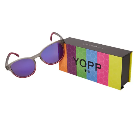 Óculos de Sol Yopp Polarizado Uv400 Gray Tu-ton Roxo