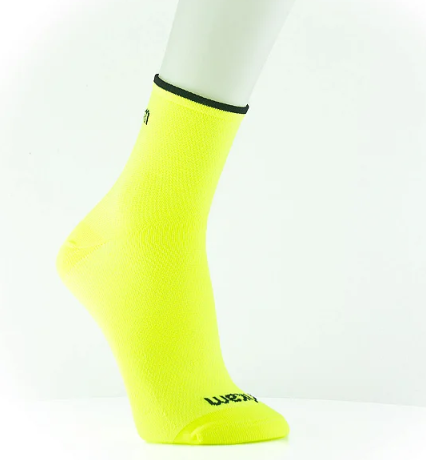 Meia Rikam Cano Baixo Light Emana - 34/39 Amarelo Neon