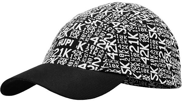 BONE PARA CORRIDA HUPI RUN METAS COR: PRETO/BRANCO | TAM.: UNICO