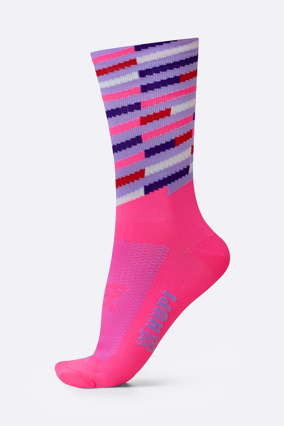 MEIA HUPI TRIPLO COLORS ROSA COR: ROSA | TAM.: UNICO