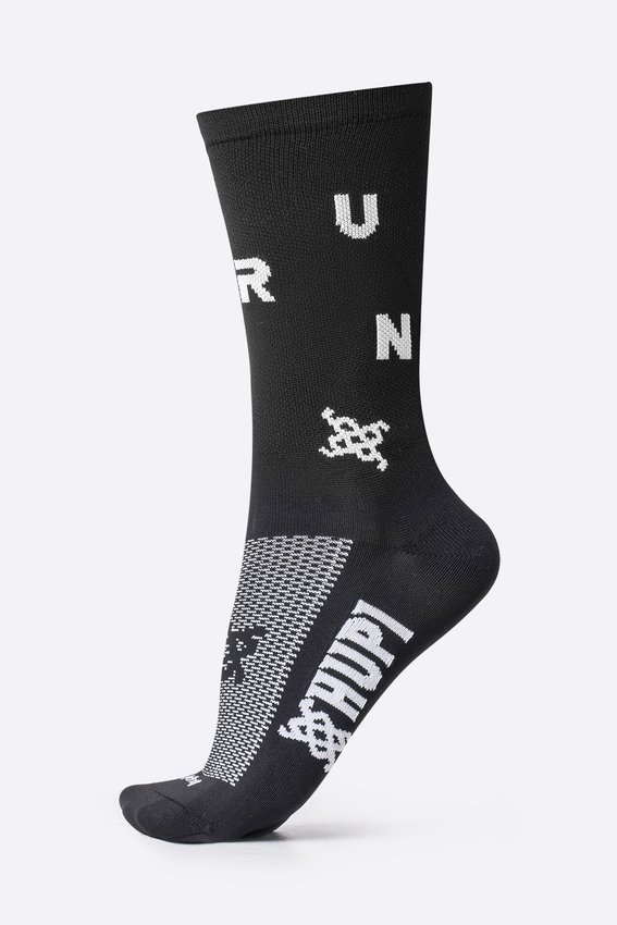 MEIA HUPI RUN SPRINT PRETO  COR: PRETO | TAM.: UNICO (36 ao 42)