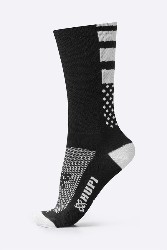 MEIA HUPI FOCUS COR: PRETO/BRANCO | TAM.: UNICO (36 ao 42)
