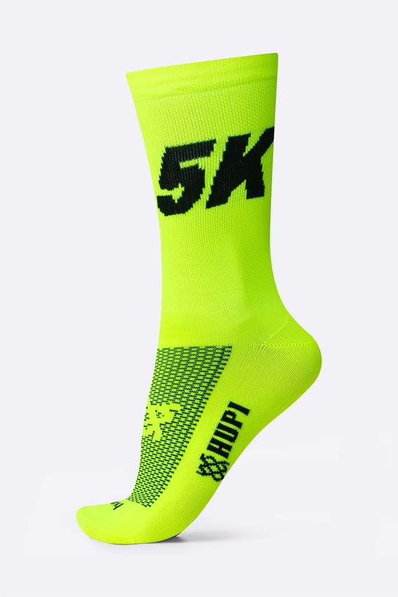 MEIA HUPI 5K AMARELO NEON COR: AMARELO NEON | TAM.: UNICO (36-42)