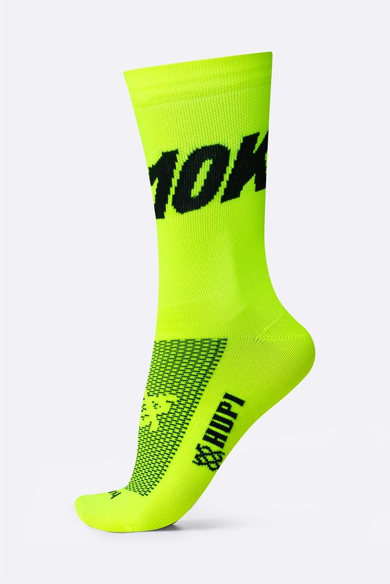 MEIA HUPI 10K AMARELO NEON COR: AMARELO NEON | TAM.: UNICO (36-42)