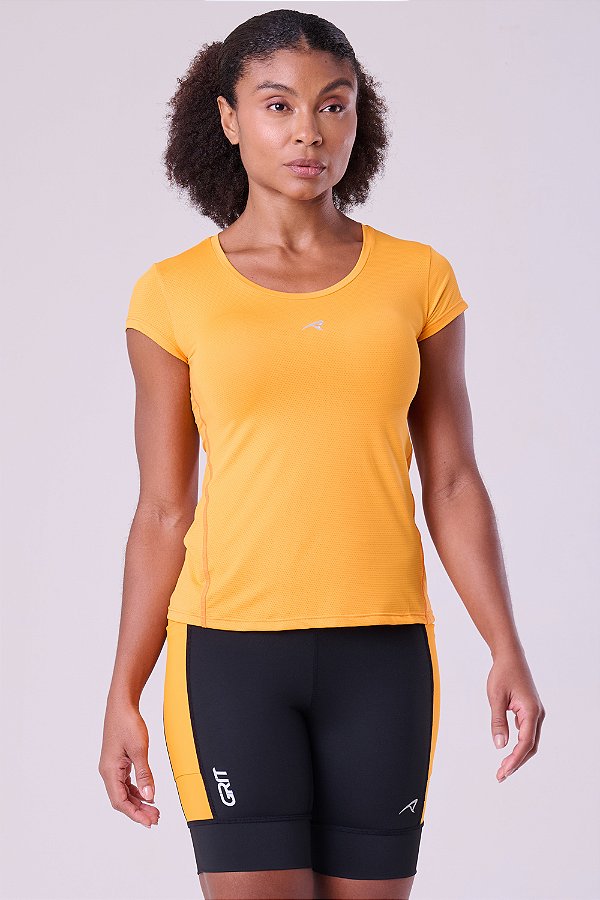 Camiseta Authen Keep Cool Pep UV50 | Laranja