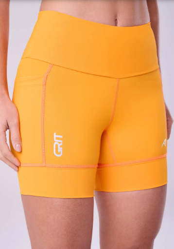 Bermuda Authen Grit Bossa 15cm | Laranja