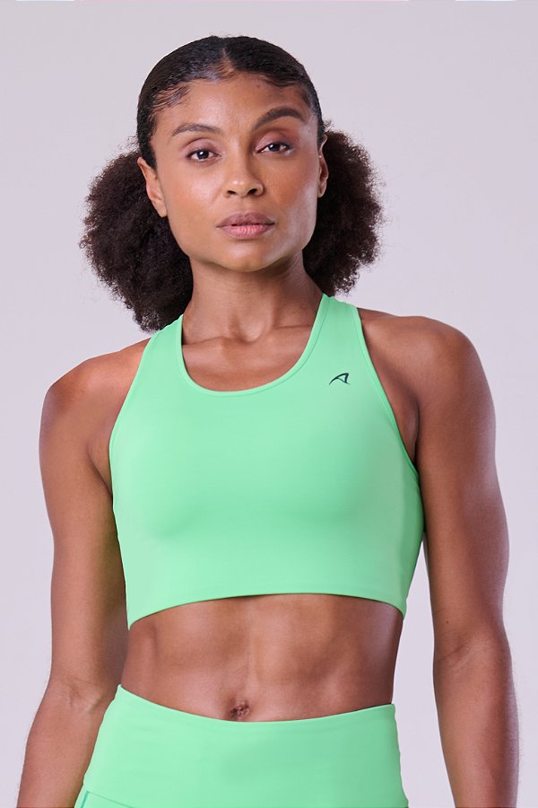 Top Authen Signature Samba Nadador Dupla Face | Verde/ Preto