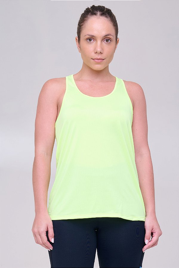 Regata Authen Keep Cool Thin | Amarelo Fluor