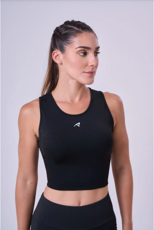 Regata Authen Signature Samba Cropped Preto