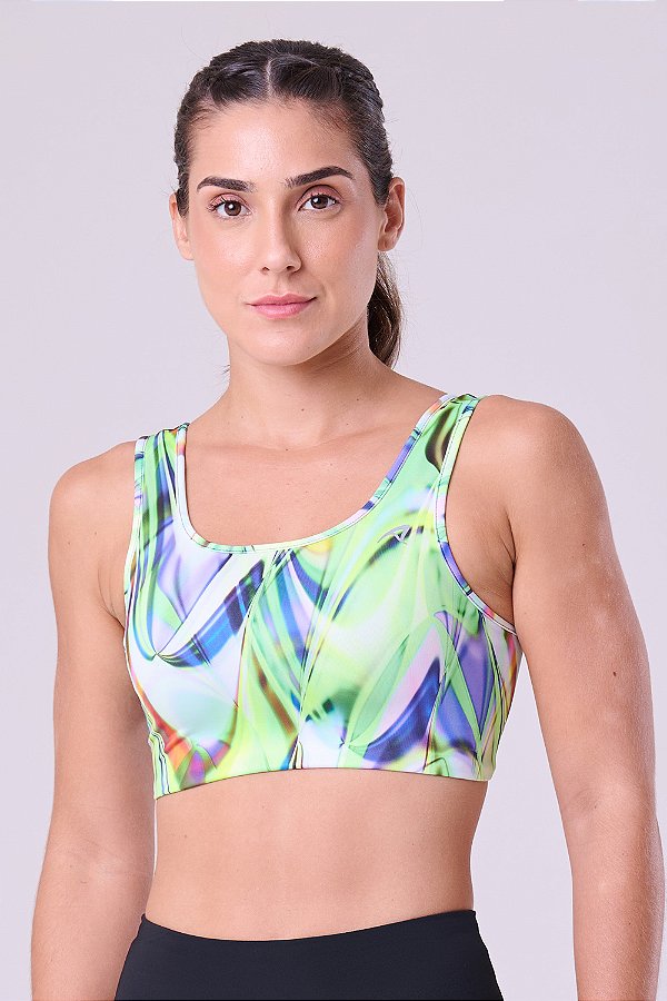 Top Authen Signature Samba Reto Dupla Face | Preto/ Estampa Tuim