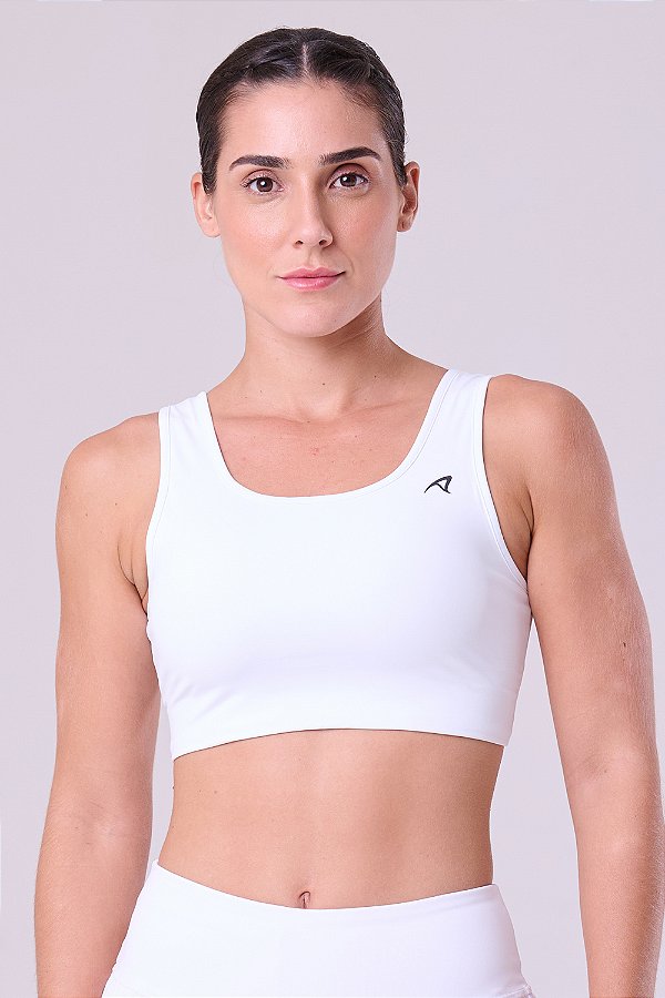 Top Authen Signature Samba Reto Dupla Face | Branco