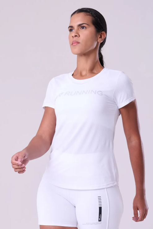 Camiseta Authen Keep Cool Running UV50 | Branco