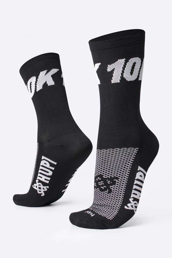 MEIA HUPI 10K PRETO LT -  PARA PES MENORES COR: PRETO.  TAM.: UNICO