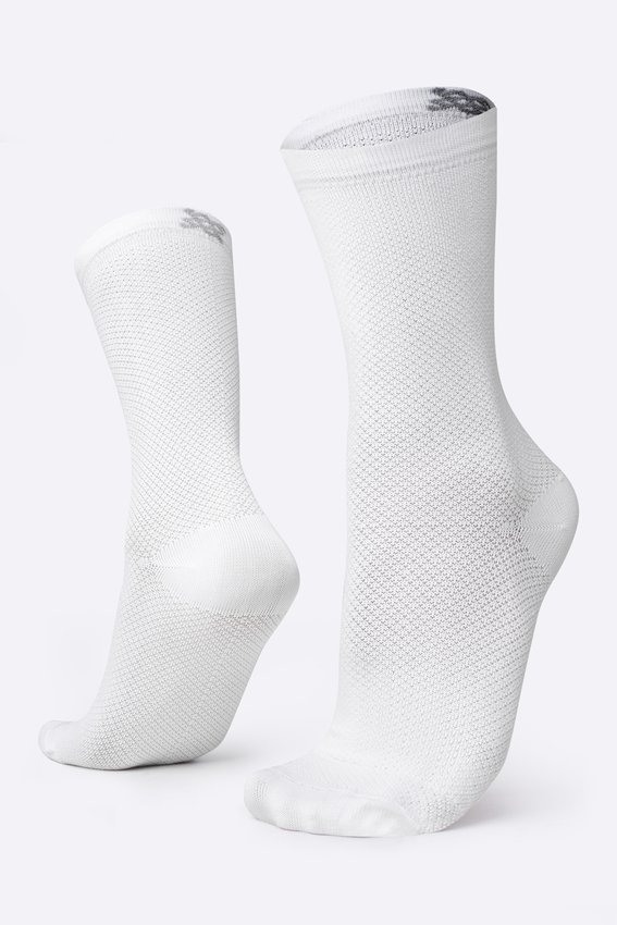 MEIA HUPI CARBONO BRANCO COR: BRANCO.  TAM.: UNICO.