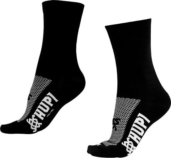 MEIA HUPI LISA PRETA - PLUS 42-46 COR: PRETO.  TAM.: UNICO.