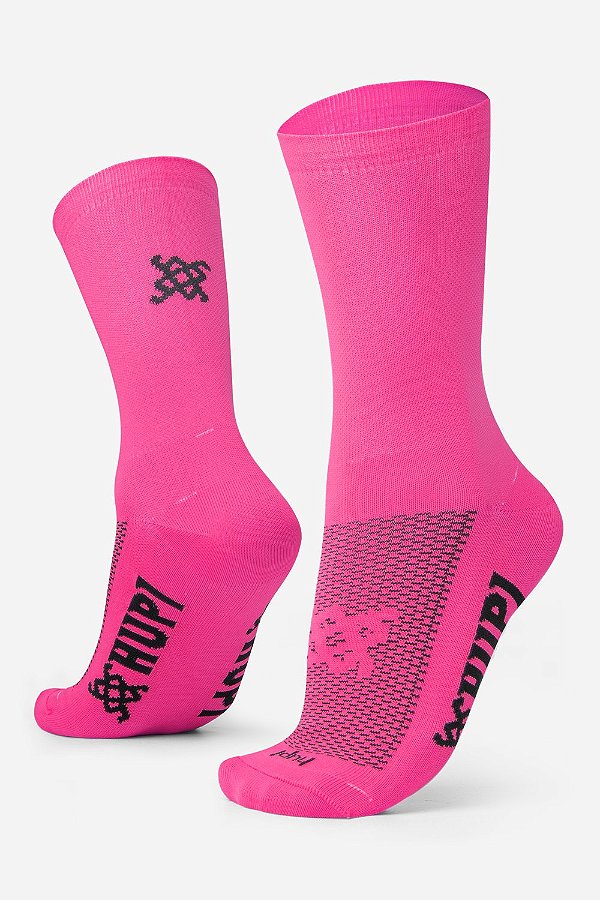 MEIA HUPI LISA ROSA COR: ROSA.  TAM.: UNICO.