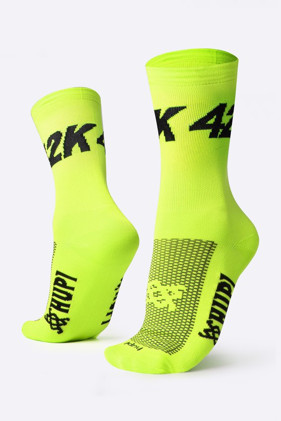 MEIA HUPI 42K AMARELO NEON COR: AMARELO NEON.  TAM.: UNICO.  - HUPI