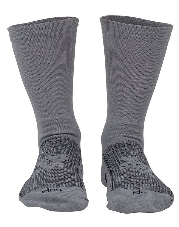 MEIA HUPI LISA CINZA NARDO - PLUS 42-46 COR: CINZA.  TAM.: UNICO.  - HUPI