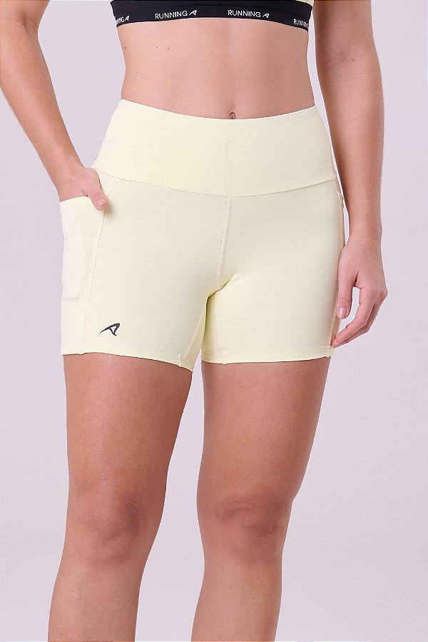 Bermuda Sprint Ginga 12cm IND Amarelo