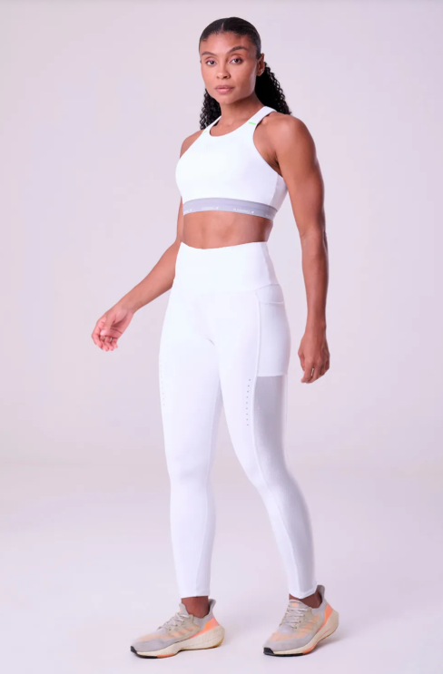 Legging Authen Grit Bossa Luxe Branco