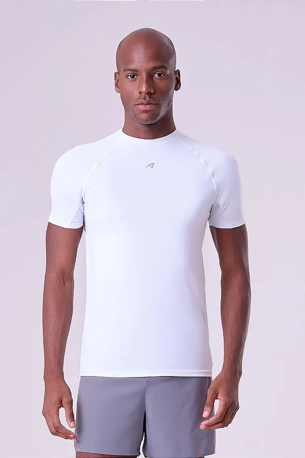 CAMISETA GRIT BOSSA UV50 MASC | BRANCO
