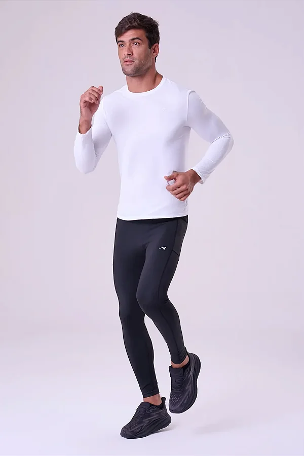 LEGGING SIGNATURE SAMBA 2 BOLSOS MASC | PRETO