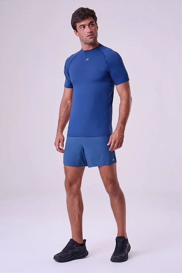 SHORT COM BERMUDA GRIT BOSSA 3 BOLSOS 5" MASC | AZUL MARINHO