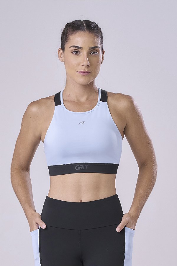 Top Authen Grit Bossa Nadador Azul Céu / Preto