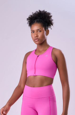 TOP SIGNATURE SAMBA NADADOR C/ ZIPER ROSA VIOLETA