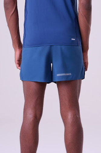 SHORT COM SUNGA GRIT BOSSA 3 BOLSO 5"  AZUL MARINHO