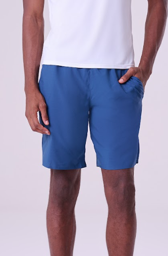 SHORT COM SUNGA ESSENTIAL FLEX STRONG 3 BOLSOS 9" AZUL MARINHO